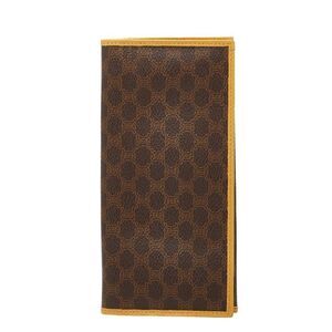 Celine Macadam Brown PVC Leather Women's Celine